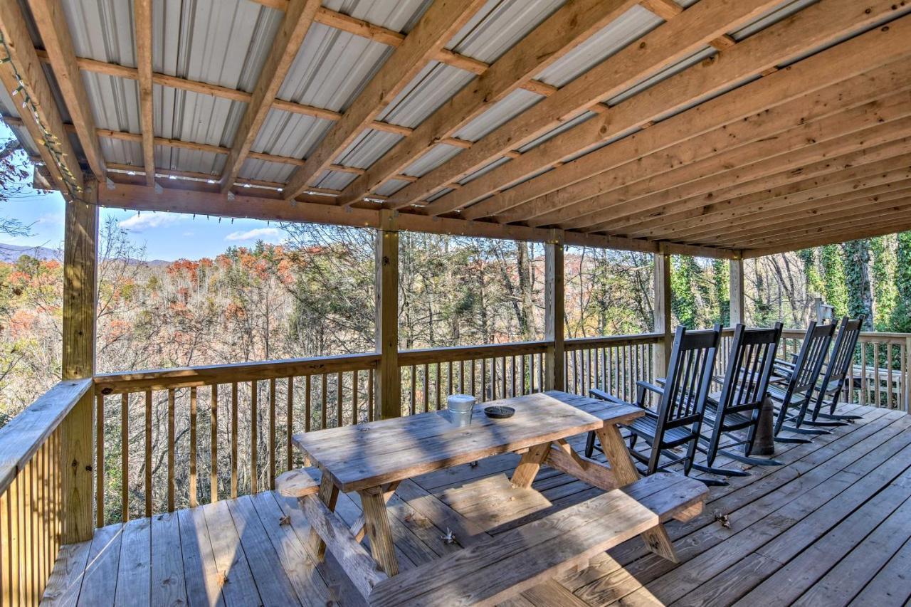 Natures Retreat With Hot Tub 7 Mi To Bryson City Whittier Buitenkant foto